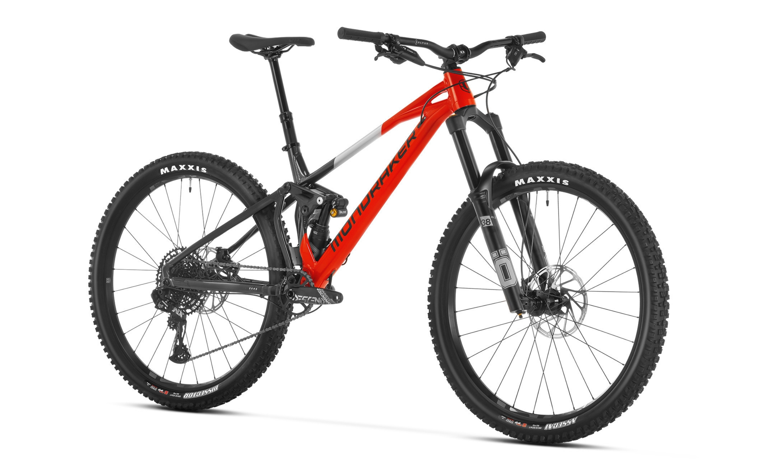 Mondraker Superfoxy R 2024 Seitenansicht diagonal vorne