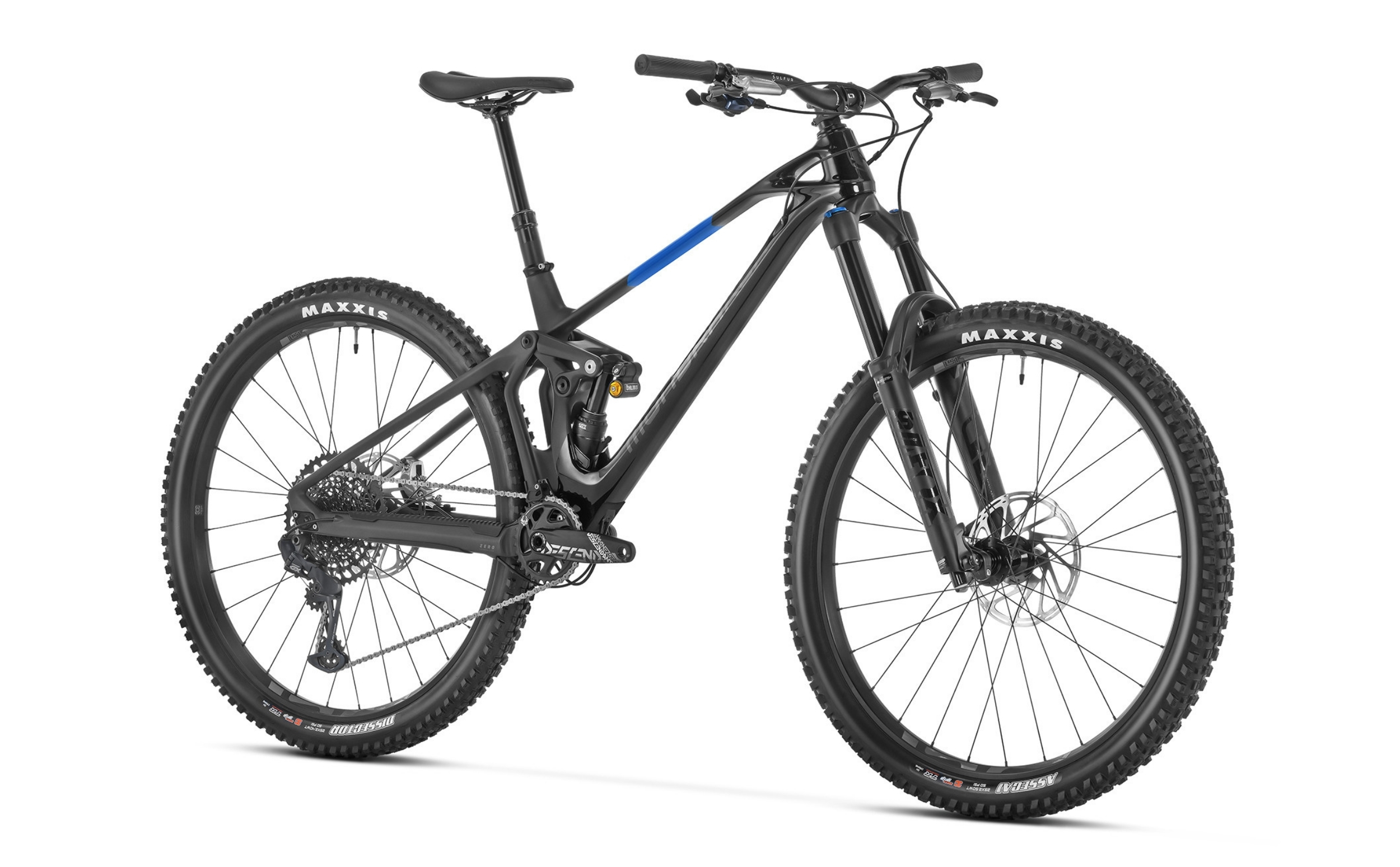 Mondraker Superfoxy Carbon R Seitenansicht diagonal vorne