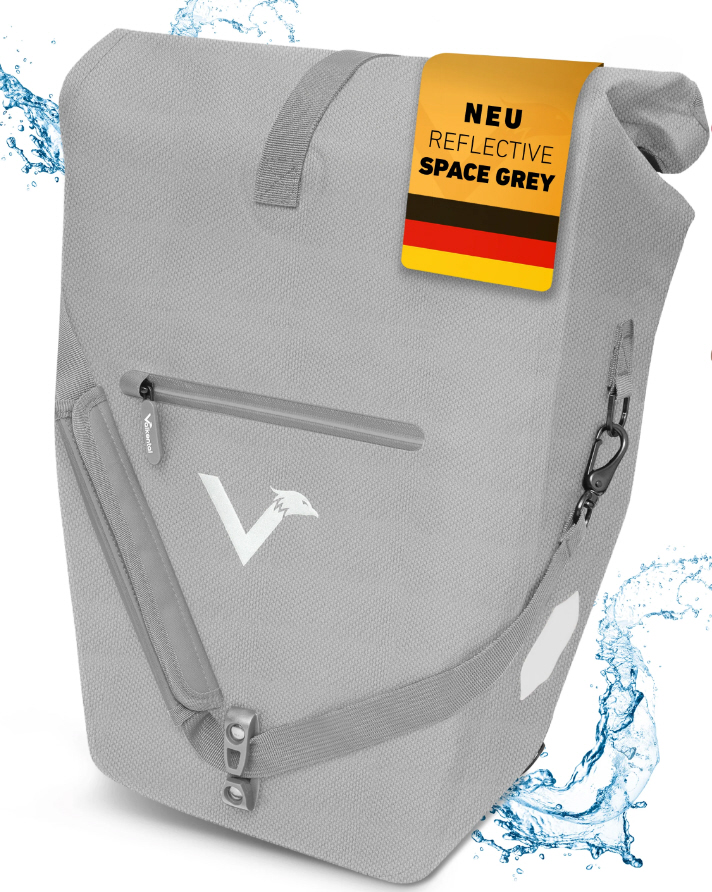 Valkental ValkOcean Sacoche pour porte-bagages en TPU