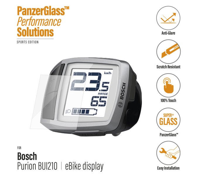 Protection d'écran PanzerGlass pour Bosch Purion Bui 210