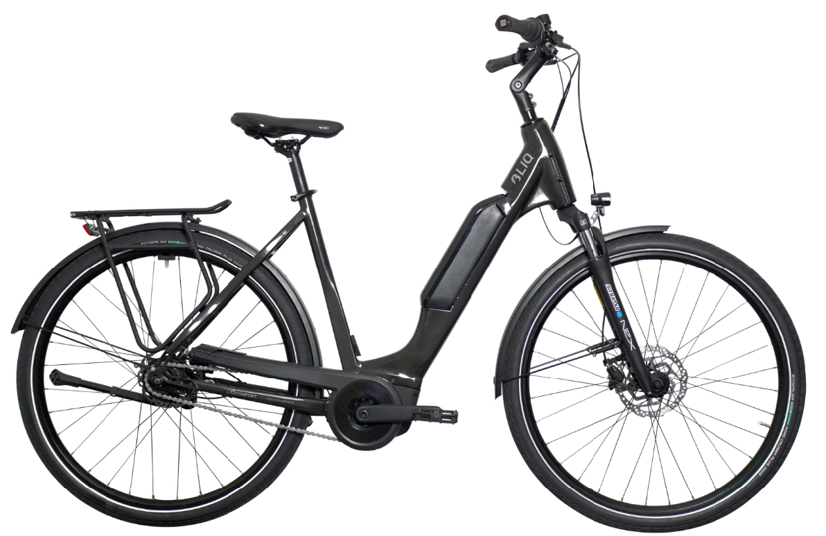 LIQBIKE Comfort Active Line Plus 400Wh rétropédalage