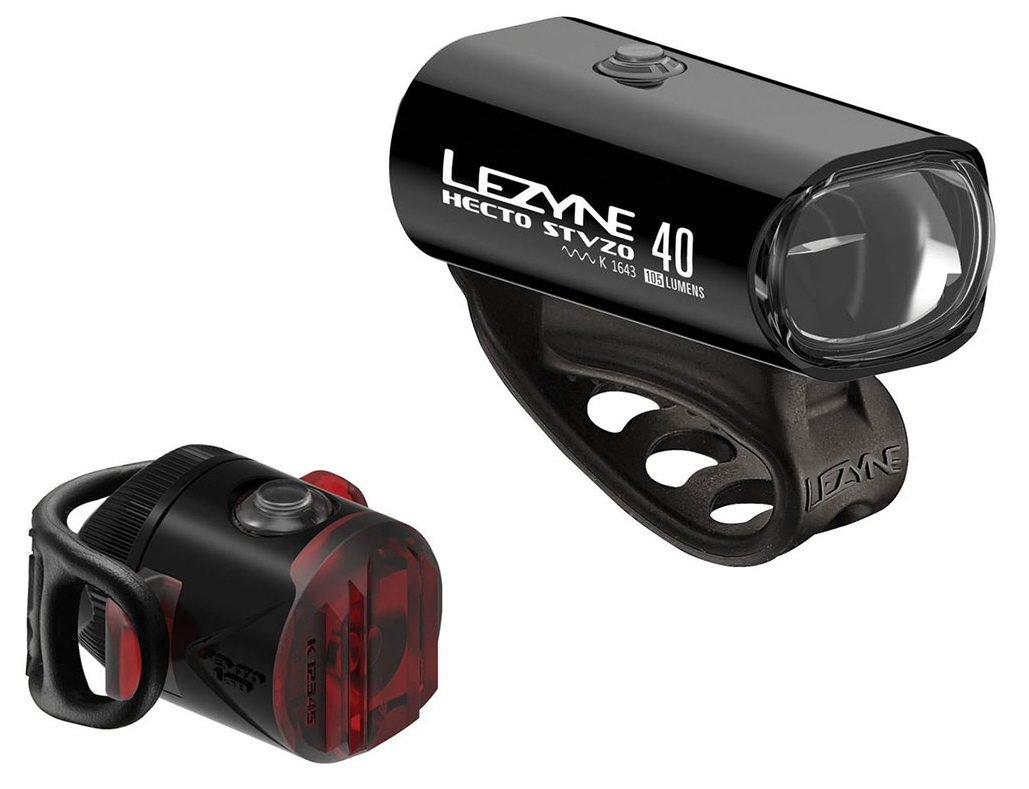 Kit d'éclairage Lezyne Hecto Drive 40 + Femto Drive StVZO